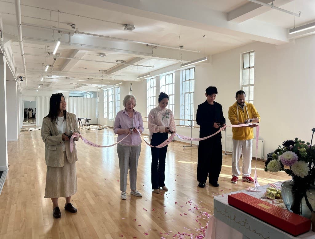Ribbon-cutting at County Hall Dance Centre Opening Day
